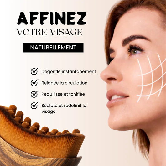 NovaGlo - La  Brosse sculptante pour le visage